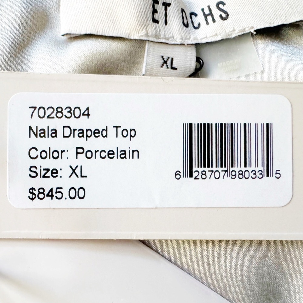 NWT Et Ochs Nala Draped Top - Picture 15 of 17